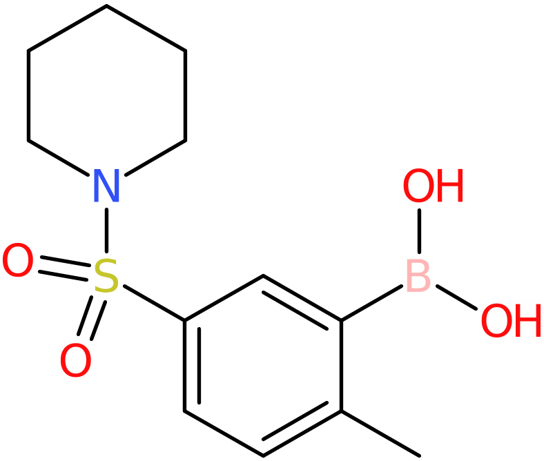 CAS: 871333-00-5 | 2-Methyl-5-(piperidin-1-ylsulphonyl)benzeneboronic acid, >98%, NX65266