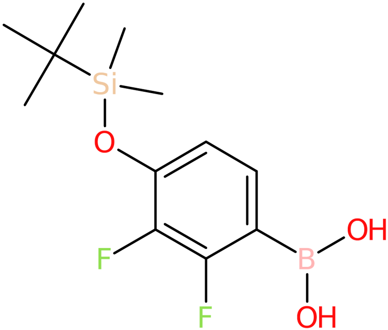 CAS: 870646-83-6 | 4-(tert-Butyldimethylsilyloxy)-2,3-difluorophenylboronic acid, >98%, NX65138