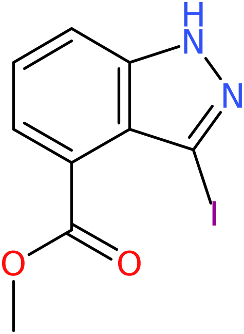 CAS: 885521-54-0 | Methyl 3-iodo-1H-indazole-4-carboxylate, NX66385