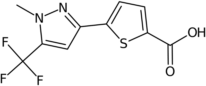 CAS: 223499-20-5 | 5-[1-Methyl-5-(trifluoromethyl)-1H-pyrazol-3-yl]thiophene-2-carboxylic acid, NX35466