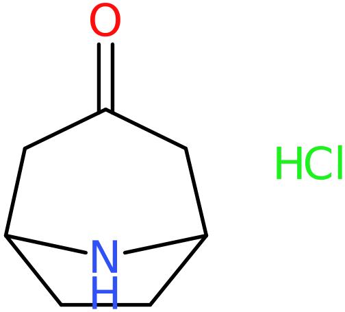 CAS: 25602-68-0 | 8-Azabicyclo[3.2.1]octan-3-one hydrochloride, >97%, NX37985