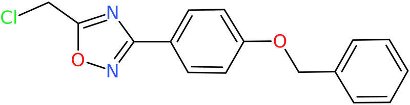 CAS: 937650-48-1 | 3-[4-(Benzyloxy)phenyl]-5-(chloromethyl)-1,2,4-oxadiazole, NX69853