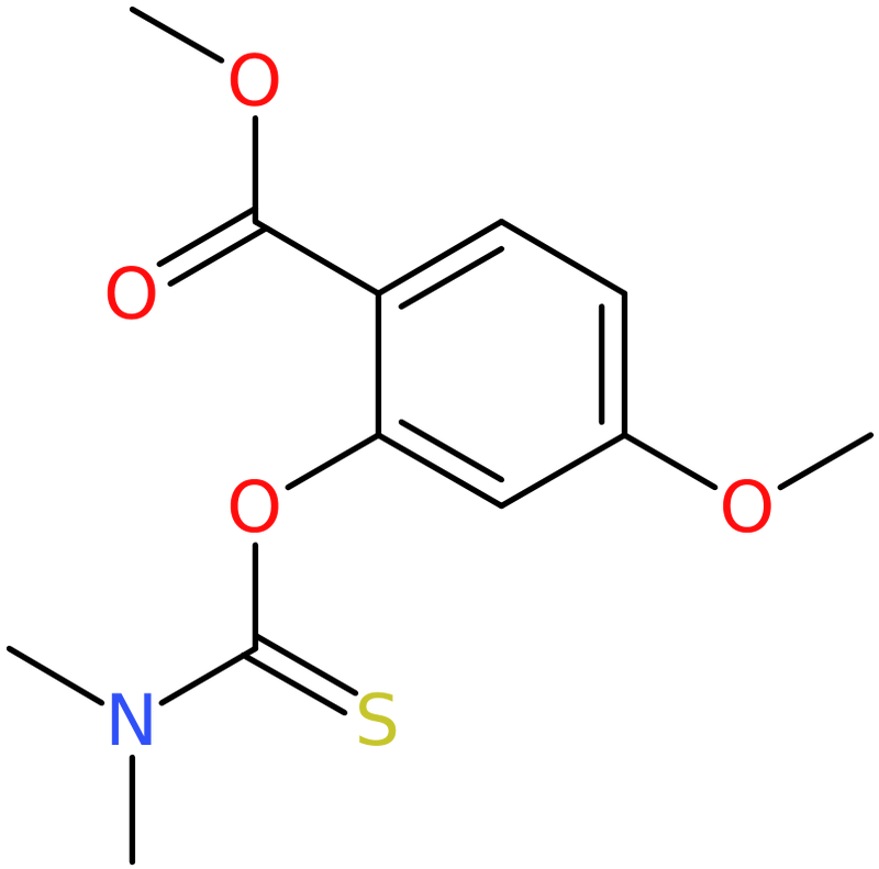 CAS: 104795-54-2 | Methyl 2-[(dimethylcarbamothioyl)oxy]-4-methoxybenzoate, NX12377