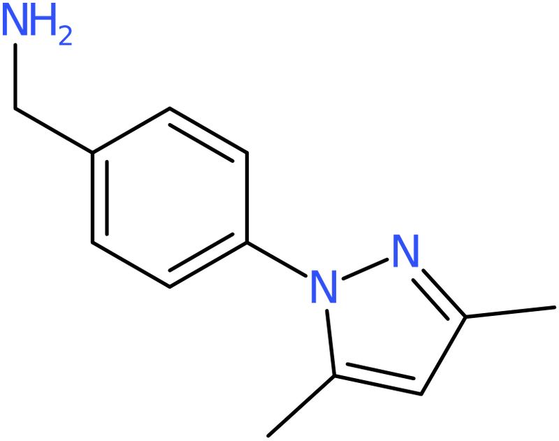 CAS: 930111-11-8 | 4-(3,5-Dimethyl-1H-pyrazol-1-yl)benzylamine, tech, NX69419