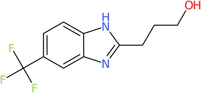 CAS: 175135-15-6 | 2-(3-Hydroxypropyl)-5-(trifluoromethyl)-1H-benzimidazole, >97%, NX29095