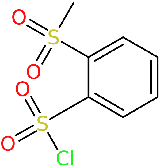 CAS: 89265-35-0 | 2-(Methylsulphonyl)benzenesulphonyl chloride, >95%, NX67319