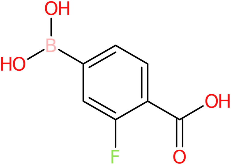 CAS: 120153-08-4 | 4-Carboxy-3-fluorobenzeneboronic acid, >96%, NX16762