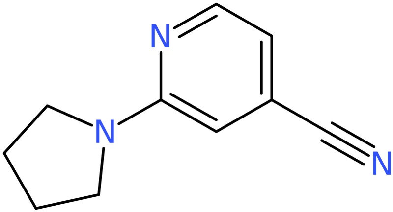 CAS: 127680-87-9 | 2-(Pyrrolidin-1-yl)isonicotinonitrile, >97%, NX19974