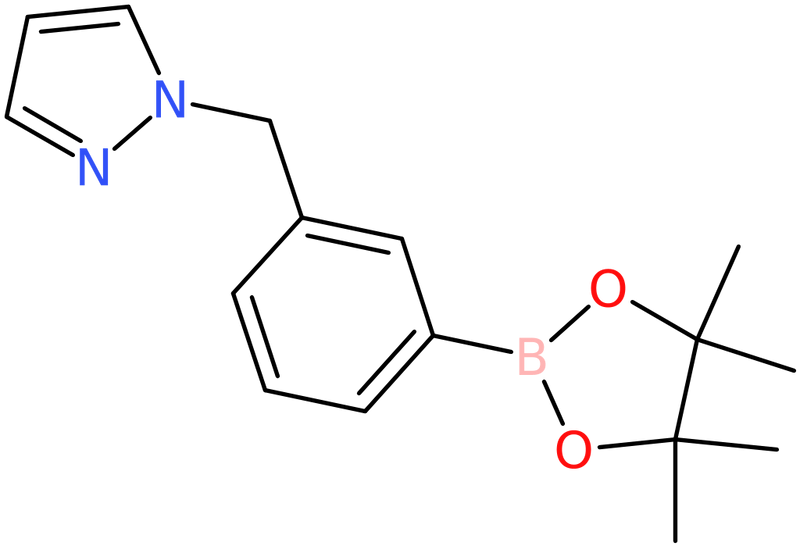 CAS: 1486485-43-1 | 3-[(1H-Pyrazol-1-yl)methyl]benzeneboronic acid, pinacol ester, NX25254