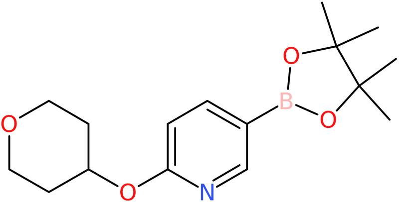 CAS: 910036-98-5 | 6-(Tetrahydro-2H-pyran-4-yloxy)pyridine-3-boronic acid, pinacol ester, NX68222