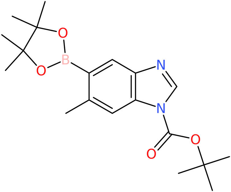 CAS: 631912-39-5 | tert-Butyl 6-methyl-5-(4,4,5,5-tetramethyl-1,3,2-dioxaborolan-2-yl)-1H-benzimidazole-1-carboxylate, NX56086