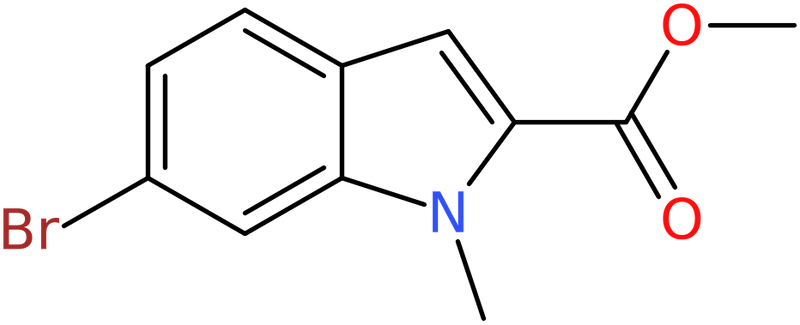 CAS: 680569-18-0 | Methyl 6-bromo-1-methylindole-2-carboxylate, >95%, NX58028