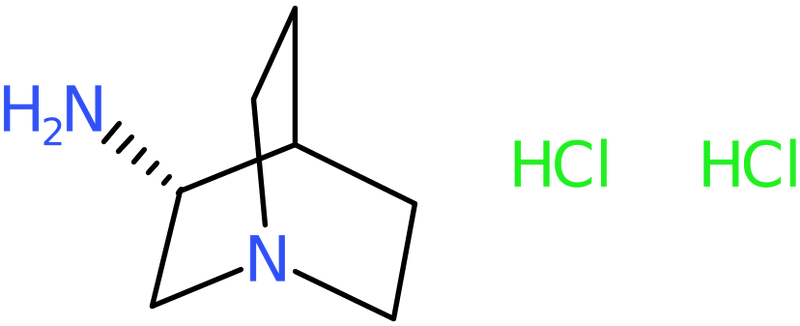 CAS: 123536-14-1 | (3R)-3-Aminoquinuclidine dihydrochloride, >97%, NX18489