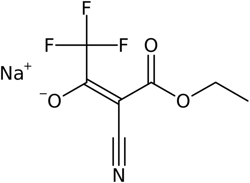 CAS: 1311283-96-1 | Sodium (E)-1-cyano-1-ethoxycarbonyl-3,3,3-trifluoro-propen-2-olate, NX20714