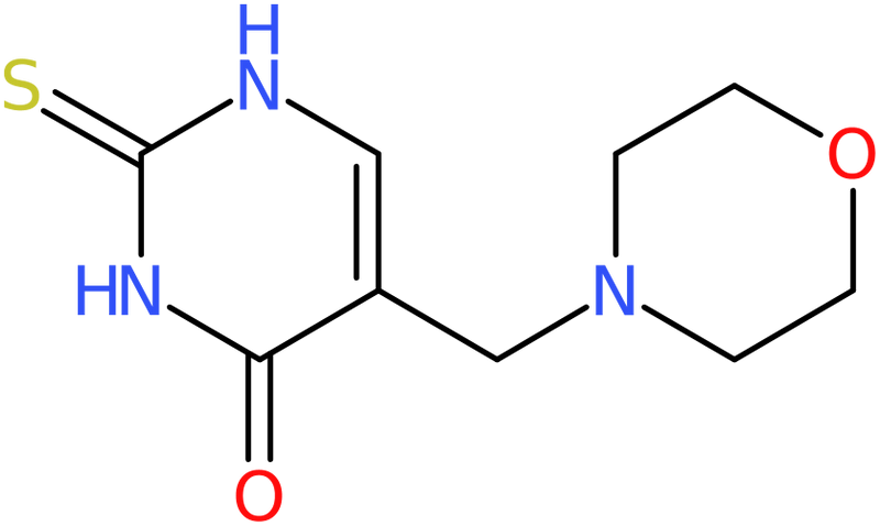 CAS: 89665-74-7 | 2,3-Dihydro-5-[(morpholin-4-yl)methyl]-2-thioxopyrimidin-4(1H)-one, NX67509