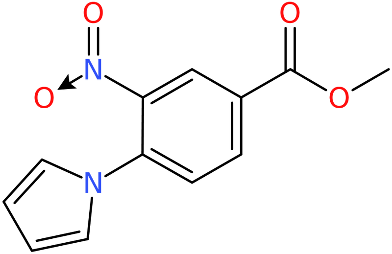 CAS: 937601-90-6 | Methyl 3-nitro-4-(1H-pyrrol-1-yl)benzoate, NX69802