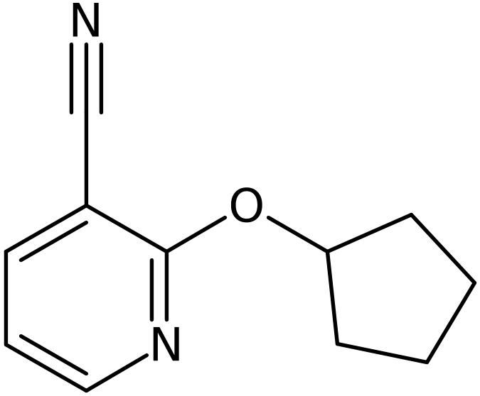 CAS: 1016805-97-2 | 2-(Cyclopentyloxy)nicotinonitrile, >97%, NX11059