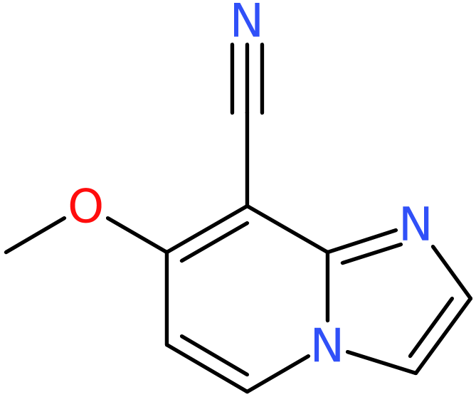 CAS: 834869-04-4 | 7-Methoxyimidazo[1,2-a]pyridine-8-carbonitrile, NX63186