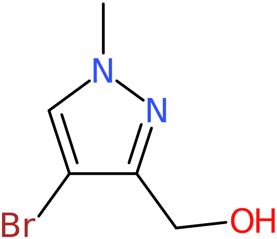 CAS: 915707-65-2 | 4-Bromo-3-(hydroxymethyl)-1-methyl-1H-pyrazole, >97%, NX68694