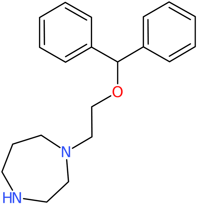 CAS: 150557-09-8 | 1-[2-(Diphenylmethoxy)ethyl]homopiperazine, NX25548