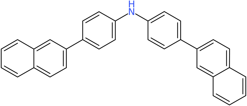 CAS: 1446448-94-7 | 4-(2-Naphthyl)-N-[4-(2-naphthyl)phenyl]aniline, >98%, NX24577