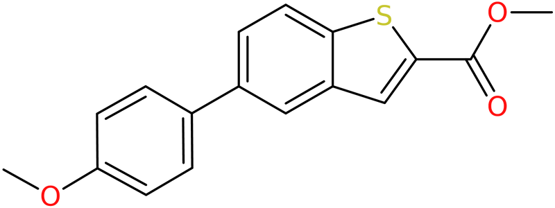 CAS: 924869-09-0 | Methyl 5-(4-methoxyphenyl)benzo[b]thiophene-2-carboxylate, NX69128