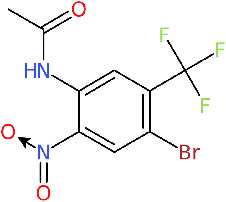 CAS: 157554-76-2 | N-[4-Bromo-2-nitro-5-(trifluoromethyl)phenyl]-acetamide, NX26578