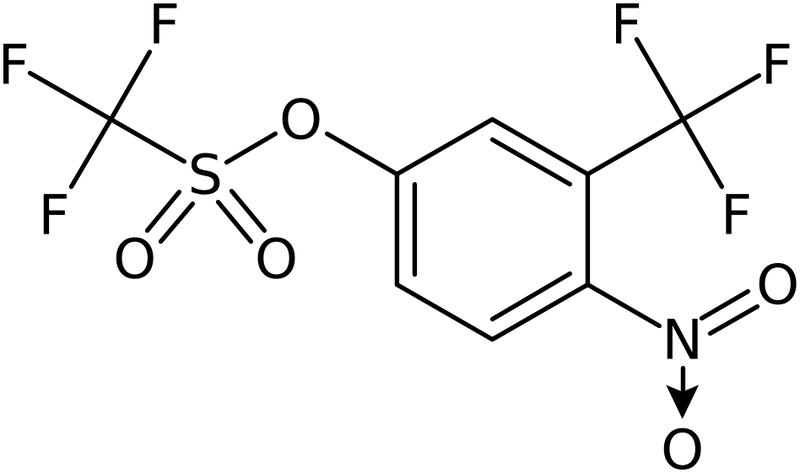 CAS: 1446016-89-2 | 4-Nitro-3-(trifluoromethyl)phenyl trifluoromethanesulphonate, NX24557