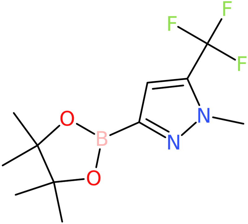 CAS: 1396123-92-4 | 1-Methyl-5-(trifluoromethyl)-1H-pyrazole-3-boronic acid, pinacol ester, NX23223