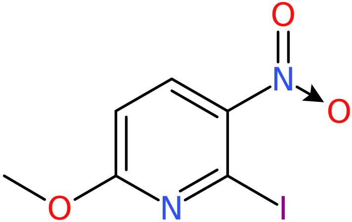 CAS: 1600094-08-3 | 2-Iodo-6-methoxy-3-nitropyridine, >98%, NX26968