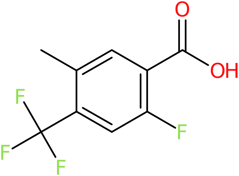 CAS: 1323955-61-8 | 2-Fluoro-5-methyl-4-(trifluoromethyl)benzoic acid, NX21037