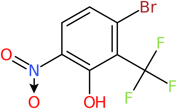 CAS: 1445995-70-9 | 6-Bromo-2-hydroxy-3-nitrobenzotrifluoride, >97%, NX24536