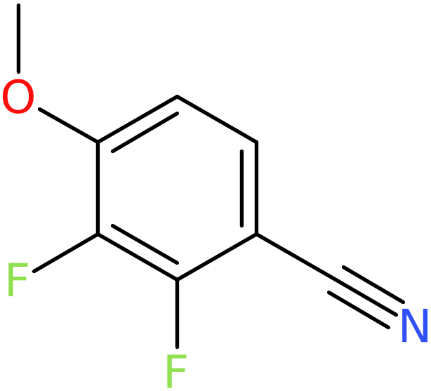 CAS: 256417-12-6 | 2,3-Difluoro-4-methoxybenzonitrile, >98%, NX38018