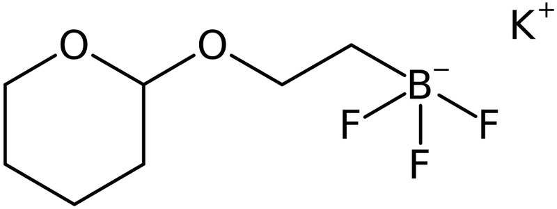 CAS: 1408168-76-2 | Potassium 2-(tetrahydro-2h-pyran-2-yloxy)ethyltrifluoroborate, NX23486