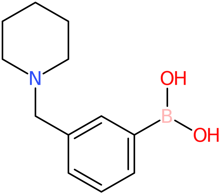 CAS: 1032610-59-5 | 3-(Piperidin-1-ylmethyl)phenylboronic acid, >95%, NX11882