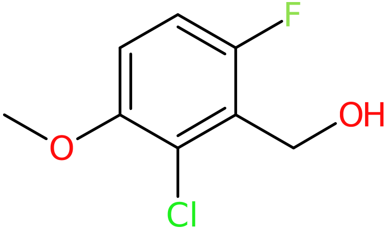 CAS: 886499-49-6 | 2-Chloro-6-fluoro-3-methoxybenzyl alcohol, >97%, NX66744