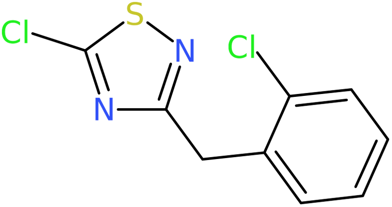 CAS: 90418-15-8 | 5-Chloro-3-(2-chlorobenzyl)-1,2,4-thiadiazole, NX67934