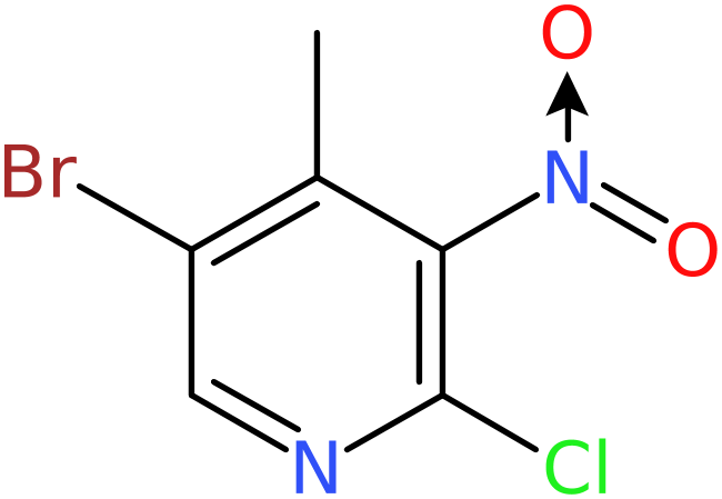 CAS: 884495-15-2 | 5-Bromo-2-chloro-4-methyl-3-nitropyridine, NX66203