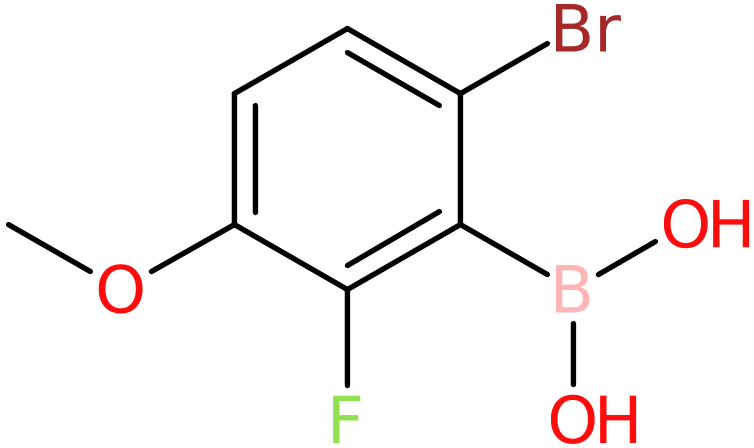 CAS: 871126-17-9 | 6-Bromo-2-fluoro-3-methoxybenzeneboronic acid, >98%, NX65197