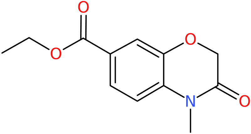 Ethyl 4-methyl-3-oxo-3,4-dihydro-2H-1,4-benzoxazine-7-carboxylate, NX73837