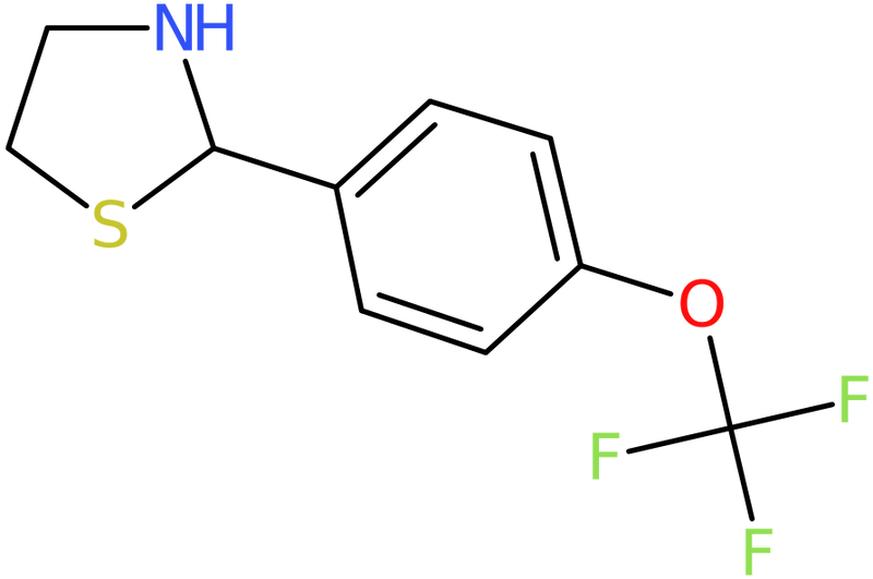 CAS: 937602-49-8 | 2-[4-(Trifluoromethoxy)phenyl]-1,3-thiazolidine, NX69840