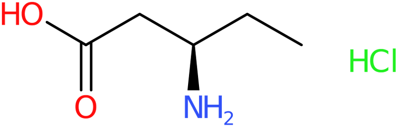 CAS: 952650-02-1 | (3R)-3-Aminopentanoic acid hydrochloride, NX70834