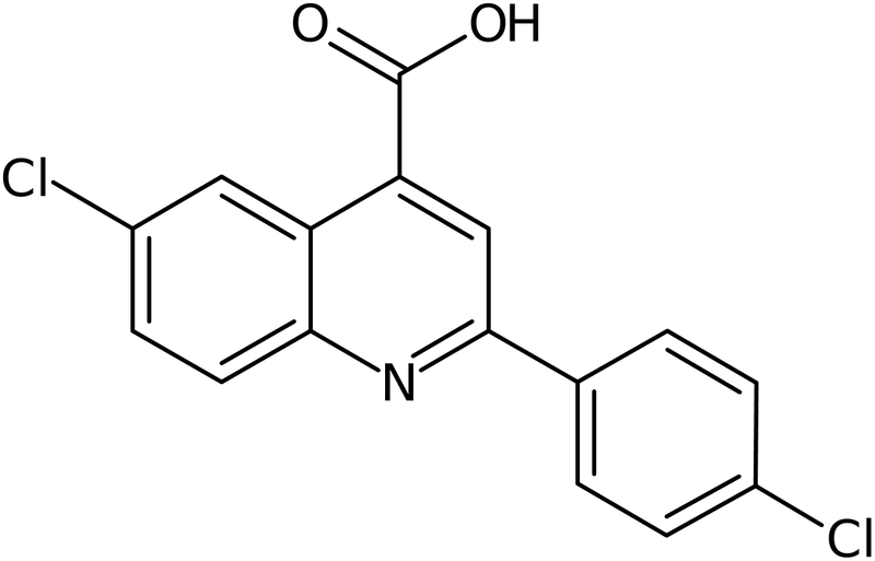 CAS: 126088-20-8 | 6-Chloro-2-(4-chlorophenyl)quinoline-4-carboxylic acid, NX19433