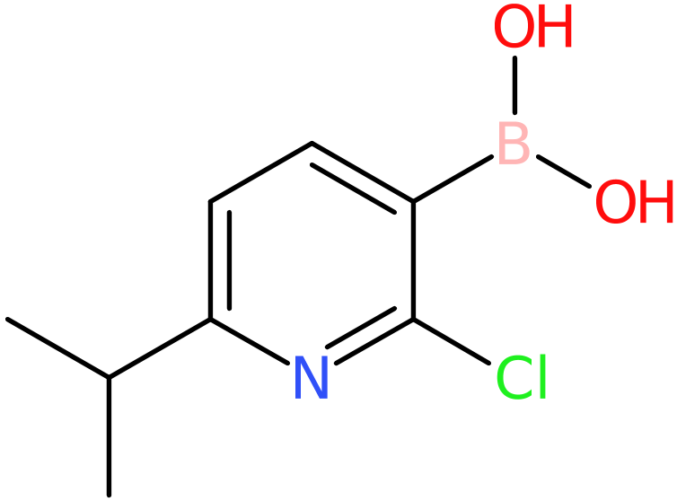 CAS: 1003043-37-5 | 2-Chloro-6-isopropylpyridine-3-boronic acid, >98%, NX10381