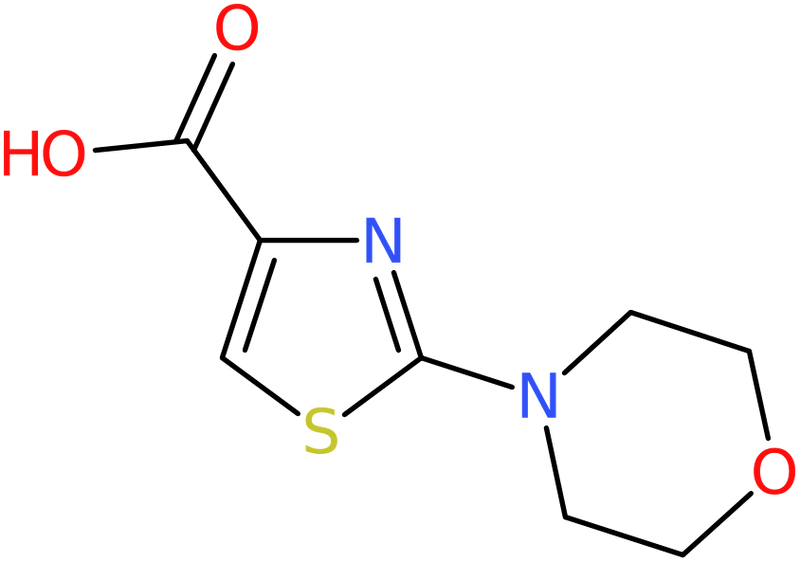 CAS: 906353-04-6 | 2-(Morpholin-4-yl)-1,3-thiazole-4-carboxylic acid, >97%, NX68062