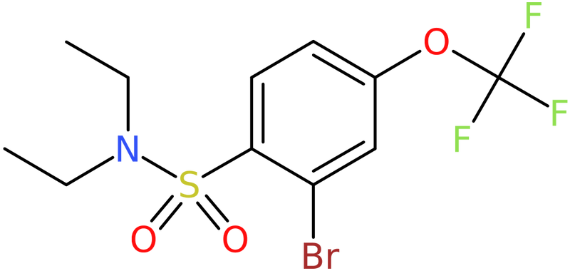 CAS: 957062-75-8 | 2-Bromo-N,N-diethyl-4-(trifluoromethoxy)benzenesulphonamide, NX71102