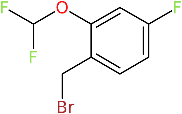 CAS: 1017779-42-8 | 2-(Difluoromethoxy)-4-fluorobenzyl bromide, >98%, NX11204