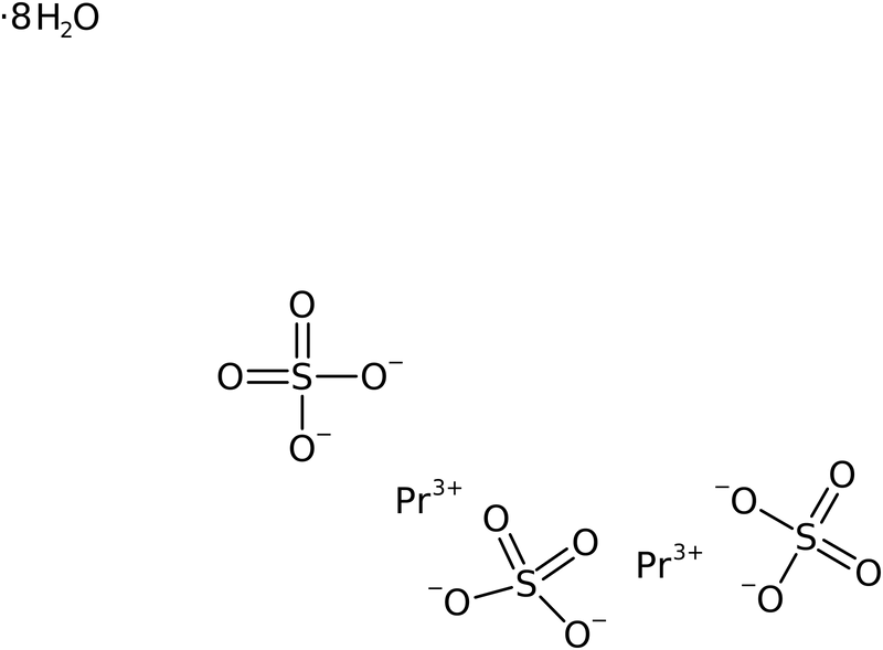 CAS: 13510-41-3 | Praseodymium(III) sulphate octahydrate, >99.9%, NX21824