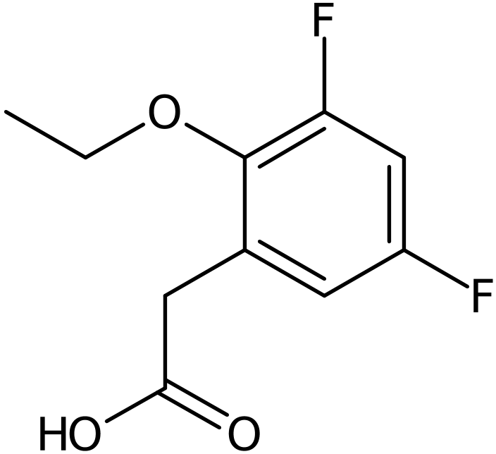 CAS: 1017779-85-9 | 2-Ethoxy-3,5-difluorophenylacetic acid, >98%, NX11240