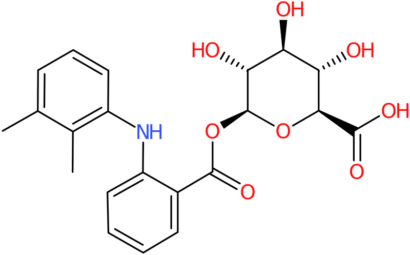 CAS: 102623-18-7 | Mefenamic acid-acyl-beta-D-glucuronide, >95%, NX11614